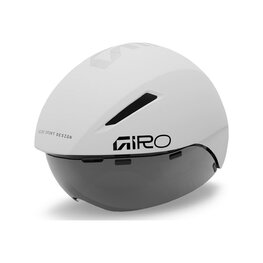 GIRO Cycling helmet - AEROHEAD MIPS - white/silver