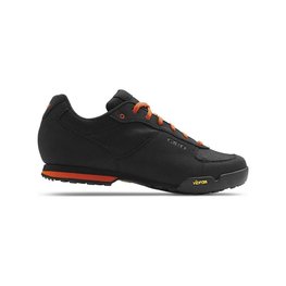 GIRO Cycling shoes - RUMBLE VR - black/orange