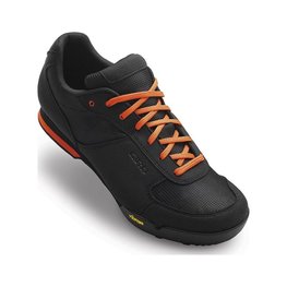 GIRO Cycling shoes - RUMBLE VR - black/orange
