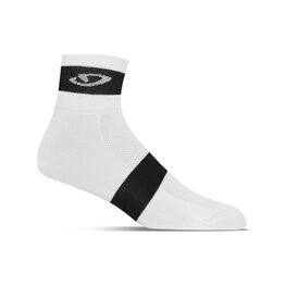 GIRO Cyclingclassic socks - COMP RACER - white/black