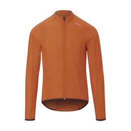 GIRO Cycling windproof jacket - CHRONO EXPERT - orange