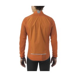 GIRO Cycling windproof jacket - CHRONO EXPERT - orange