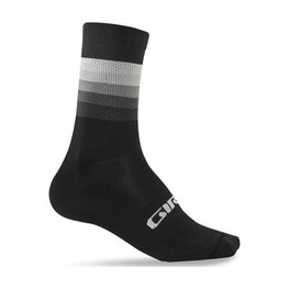 GIRO Cyclingclassic socks - COMP RACER HIGH RISE - black/white