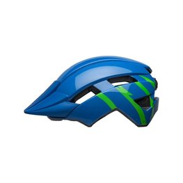 BELL Cycling helmet - SIDETRACK II YOUTH - blue/green