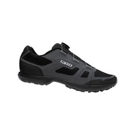 GIRO Cycling shoes - GAUGE BOA - grey/black