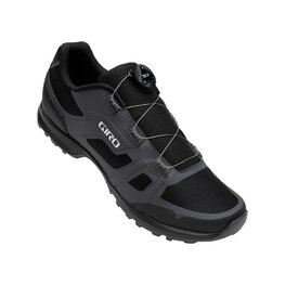 GIRO Cycling shoes - GAUGE BOA - grey/black