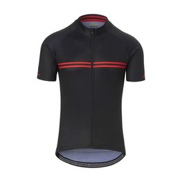GIRO Cycling short sleeve jersey - CHRONO SPORT - black/red