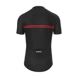 GIRO Cycling short sleeve jersey - CHRONO SPORT - black/red