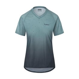 GIRO Cycling short sleeve jersey - ROUST W - green