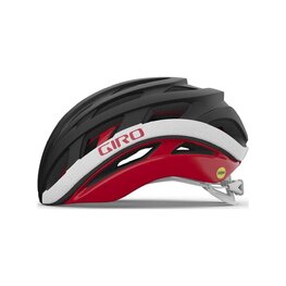 GIRO Cycling helmet - HELIOS SPHERICAL - black/red