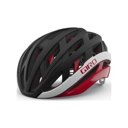 GIRO Cycling helmet - HELIOS SPHERICAL - black/red