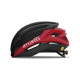 GIRO Cycling helmet - SYNTAX MIPS - black/red