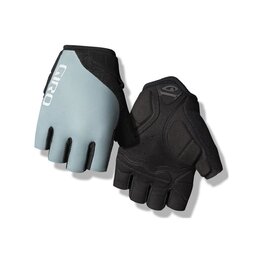 GIRO Cycling fingerless gloves - JAETTE - light blue/black