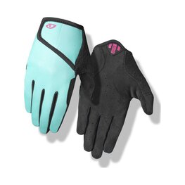 GIRO Cycling long-finger gloves - DND JR II - light blue