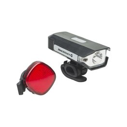 BLACKBURN set of lights - LUMEN LIGHT SET - black