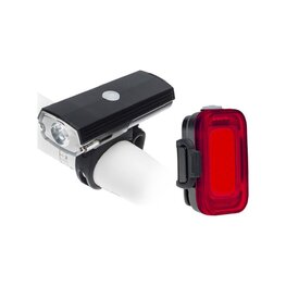 BLACKBURN set of lights - Blackburn DAYVLAZER 550 + GRID REAR (set) USB-C