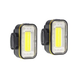 BLACKBURN set of lights - 2FER TWO PACK - black