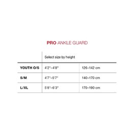 G-FORM ankle protector - PRO - black