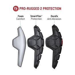 G-FORM knee protector - PRO RUGGED 2 - black