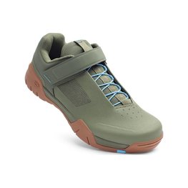 CRANKBROTHERS Cycling shoes - MALLET E SPEEDLACE - green/light blue