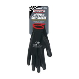 FINISH LINE gloves - MECHANIC GRIP - black