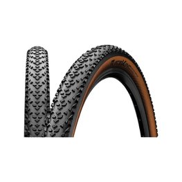 CONTINENTAL tyre - RACE KING PROTECTION 27.5x2.2 - brown/black