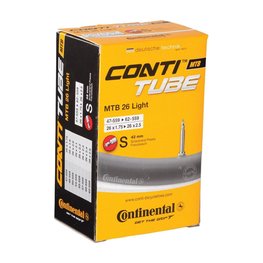 CONTINENTAL tyre tube - MTB LIGHT 26 FV - black