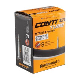 CONTINENTAL tyre tube - MTB FREERIDE 26 - black