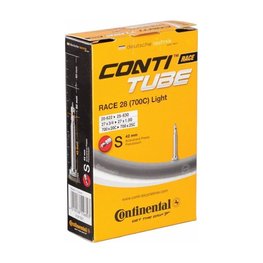 CONTINENTAL tyre tube - RACE LIGHT 28 - 42mm - black