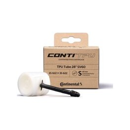 CONTINENTAL tyre tube - TPU TUBE 28 SV60 - white/black