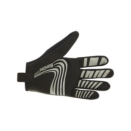 SANTINI Cycling long-finger gloves - MTB - grey