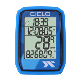 CICLOSPORT tachometer - PROTOS 105 - blue