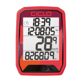 CICLOSPORT tachometer - PROTOS 113 - red