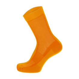 SANTINI Cyclingclassic socks - CUBO LIGHT SUMMER - orange