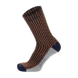 SANTINI Cyclingclassic socks - SFERA - blue/orange