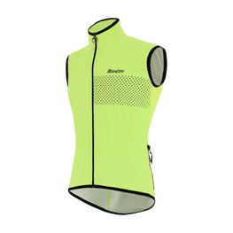 SANTINI Cycling gilet - GUARD NIMBUS - light green