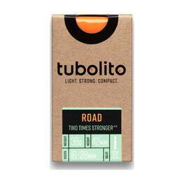 TUBOLITO tyre tube - ROAD 700x18/32C SV80 - orange