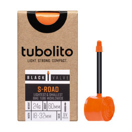 TUBOLITO tyre tube - S-TUBO ROAD 700x18/28C - SV60 - orange