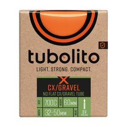 TUBOLITO tyre tube - X-TUBO CX/GRAVEL 28/700C - SV60 - orange