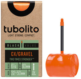 TUBOLITO tyre tube - CX/GRAVEL 700x32/50C - SV42 - orange