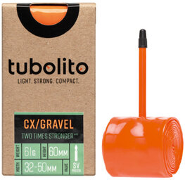 TUBOLITO tyre tube - CX/GRAVEL 700x32/50C - SV60 - orange