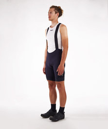 SANTINI Cycling bib shorts - GRAVEL - black