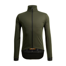 SANTINI Cycling thermal jacket - VEGA TRAIL - green