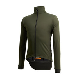 SANTINI Cycling thermal jacket - VEGA TRAIL - green