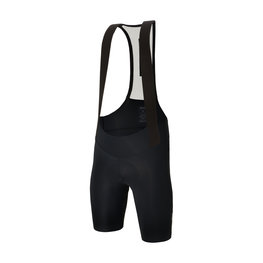 SANTINI Cycling bib shorts - PLUSH - black