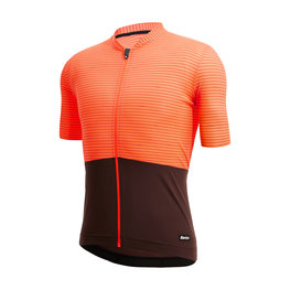 SANTINI Cycling short sleeve jersey - COLORE RIGA - orange