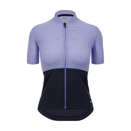 SANTINI Cycling short sleeve jersey - COLORE RIGA - purple/blue