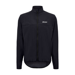 SANTINI Cycling windproof jacket - VENTUS - black
