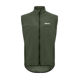 SANTINI Cycling gilet - VENTUS - green