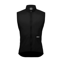 SANTINI Cycling gilet - TRAIL - black